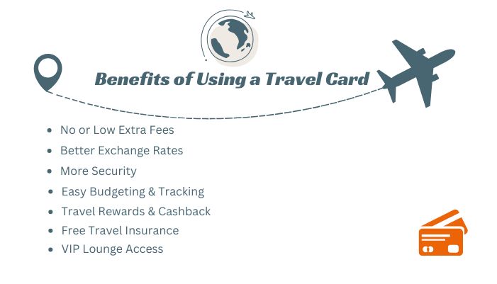 which item is a benefit of using the travel card