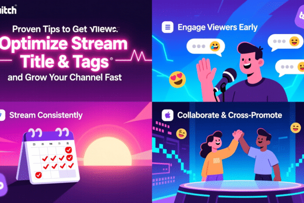 Proven Tips to Get More Twitch Views and Grow Your Channel Fast